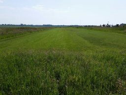 La piste vue vers l&#039;Est